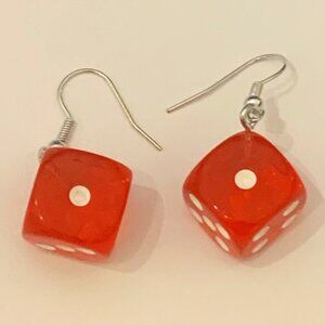 Dice Earring, Dice Jewelry, Gift Idea, Teacher Earring, Casino Earring, …